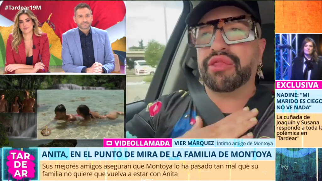 Verónica Dulanto y Frank Blanco hablan con el amigo de Montoya en 'Tardear'.