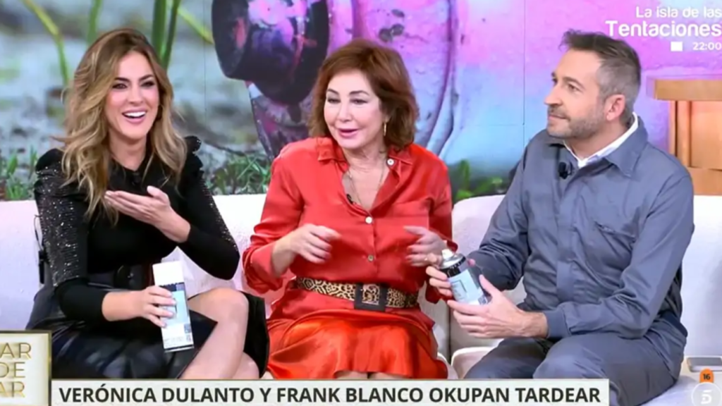 Ana Rosa anuncia que vuelve a las mañanas y que Verónica y Frank se quedan con 'Tardear'.