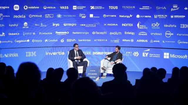 Horacio Morell (IBM), con Alberto Iglesias Fraga (DISRUPTORES).