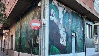 'Ofelia', nueva obra de la artista Andrea Cano en las calles de Santa Marta