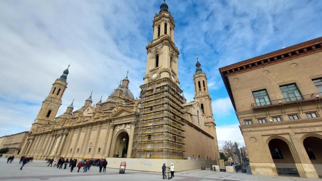 La Basílica del Pilar, en la actualidad.