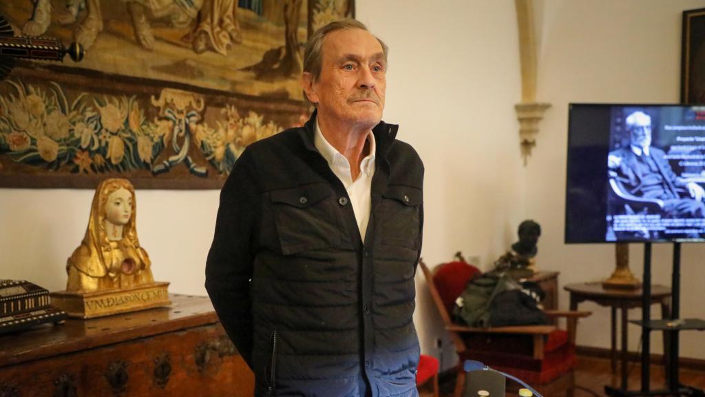 El profesor jubilado y responsable de esta iniciativa, Ángel Lozano.