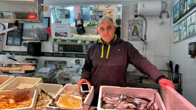 José Luis, pescadero de San Pablo.