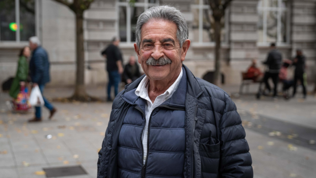 Miguel Ángel Revilla durante una entrevista con EL ESPAÑOL.