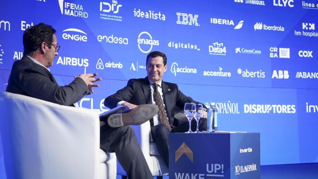 Juanma Moreno ataca a Pedro Sánchez.