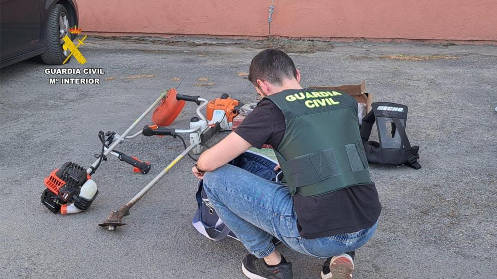 Detenido en O Barco (Ourense) un hombre acusado de robos, incendio y tenencia ilícita de armas