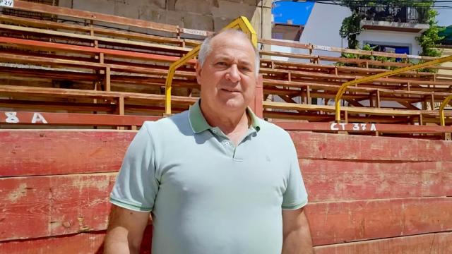 El alcalde de Villarino de los Aires, Julián Martín Jiménez