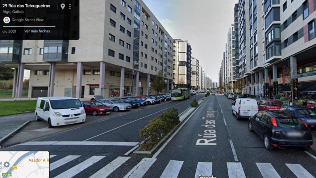 Rúa das Teixugueiras.