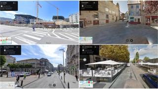 Algunas de las zonas desactualizadas en Google Maps en Vigo.
