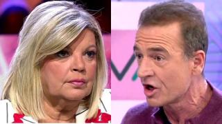 Alessandro Lequio y Terelu Campos, en un fotomontaje