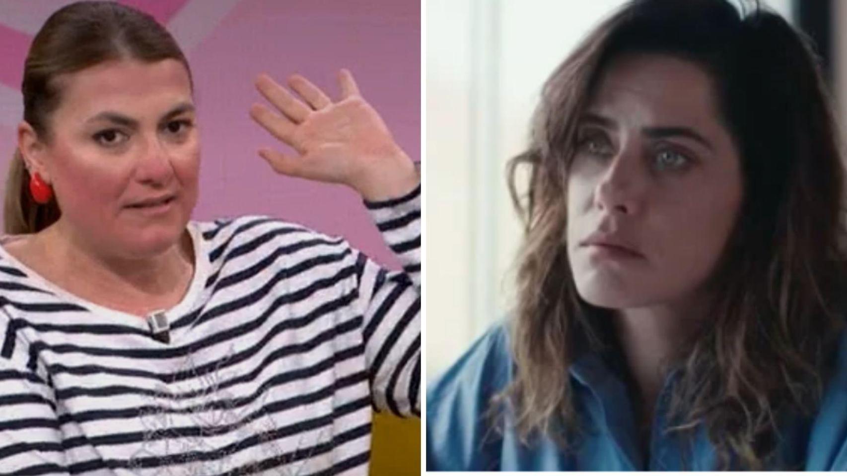 Lorena Vázquez y María León.