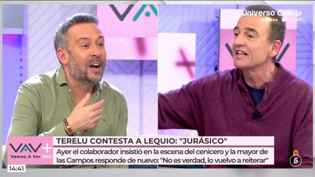 Kike Calleja y Alessandro Lequio, en 'Vamos a ver'
