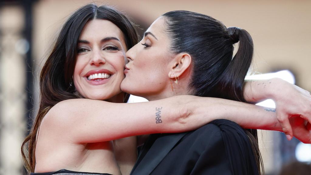 Dulceida y Alba Paul en el Festival de Málaga.