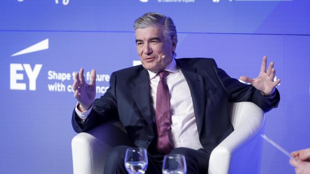 Francisco Reynés, presidente de Naturgy, durante su intervención en la segunda jornada del Wake Up, Spain 2025!