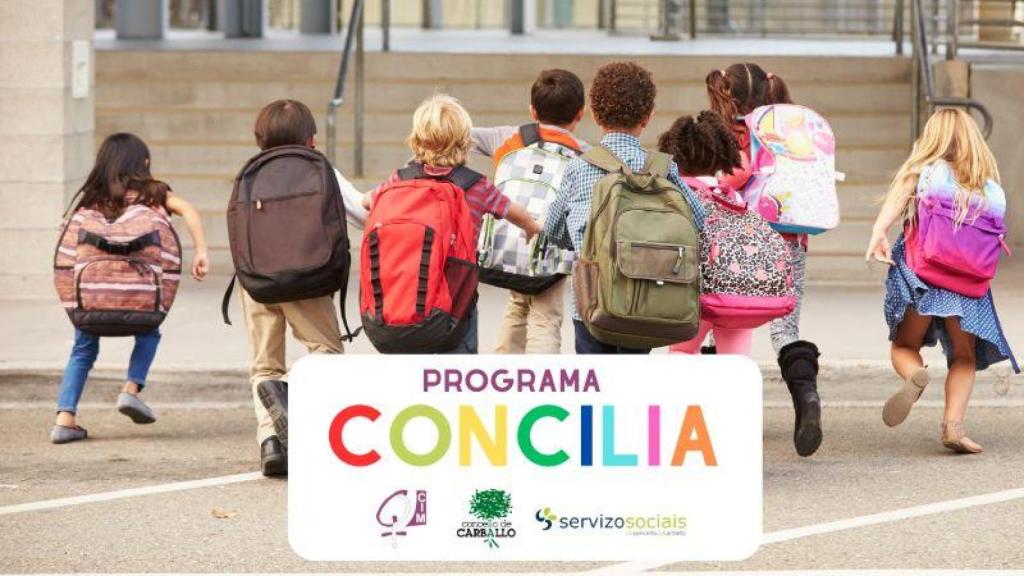 Cartel del programa Concilia.