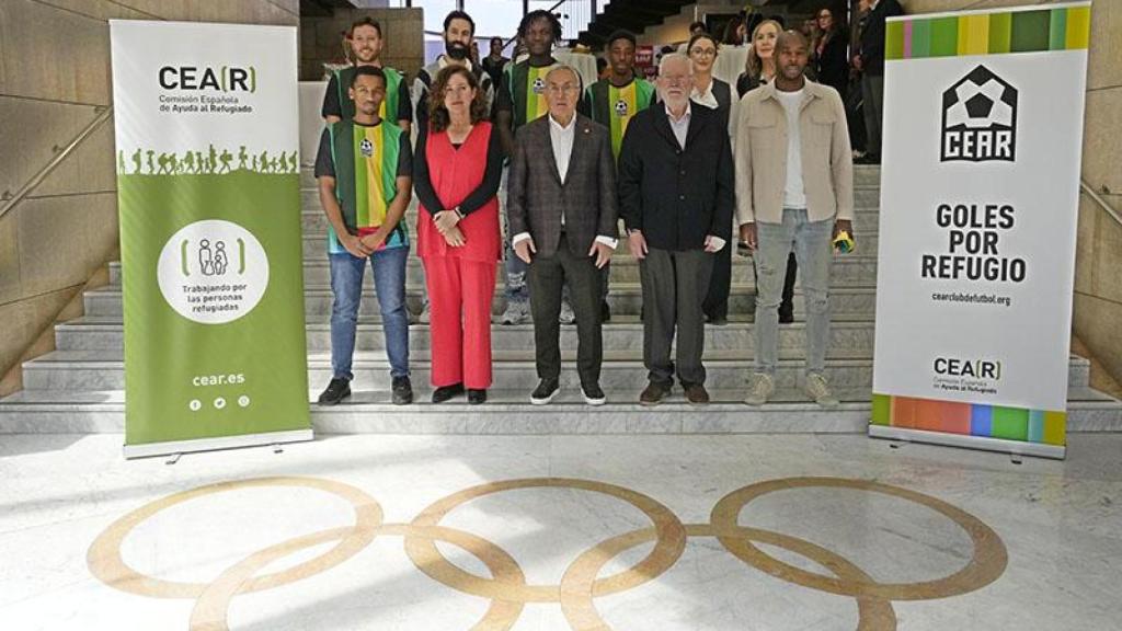 La presentación del CAER en el Comité Olímpico Español.