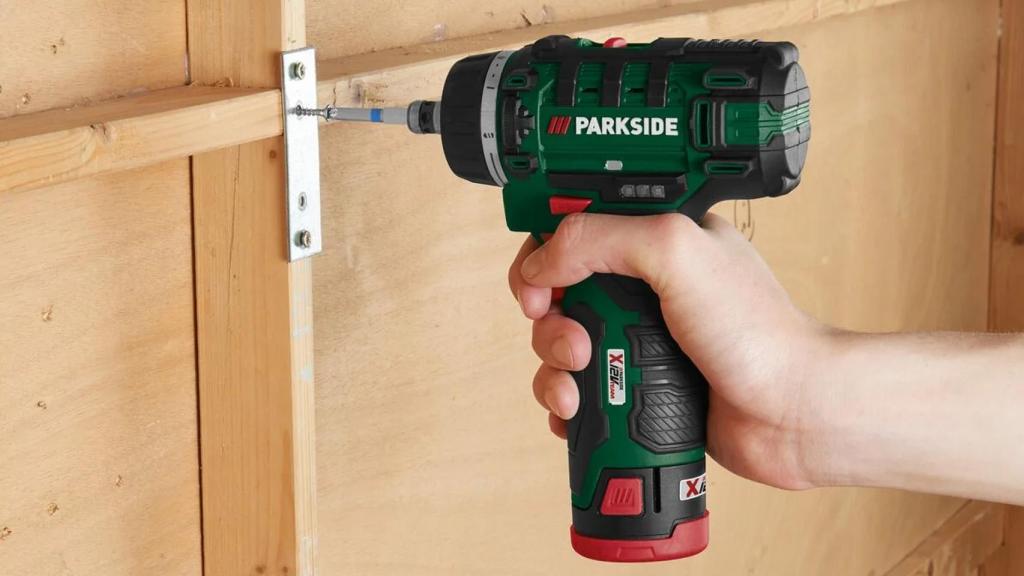 Atornilladora de Parkside.