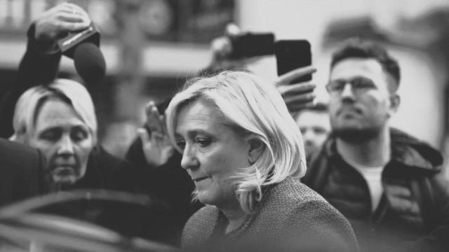 Marine Le Pen, este lunes.