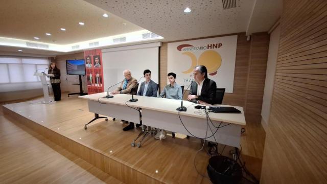 Presentación del cartel de la novillada benéfica.