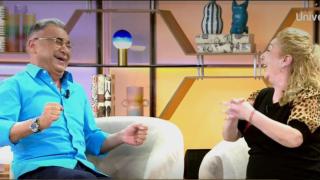 Jorge Javier junto a Consuelo.