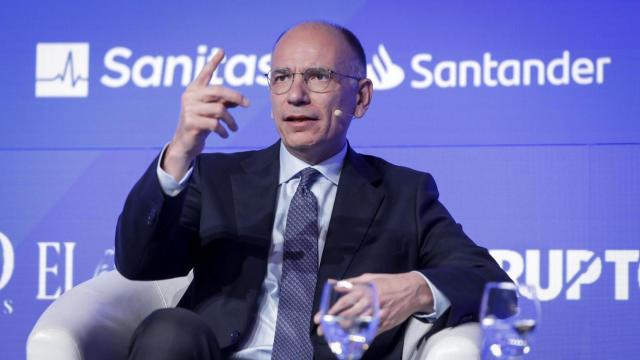 Enrico Letta, ex primer ministro italiano, interviene en el Wake Up, Spain! 2025