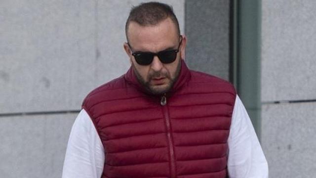 Carlos del Castillo, testaferro de Carmen Pano, a su llegada a la Audiencia Nacional.