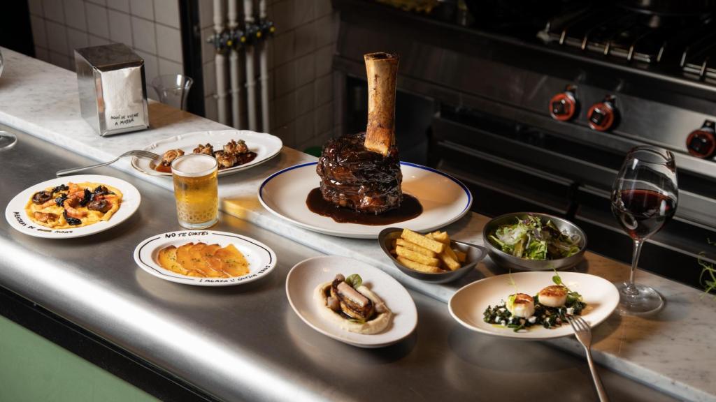 Algunos de los platos de Malparit.