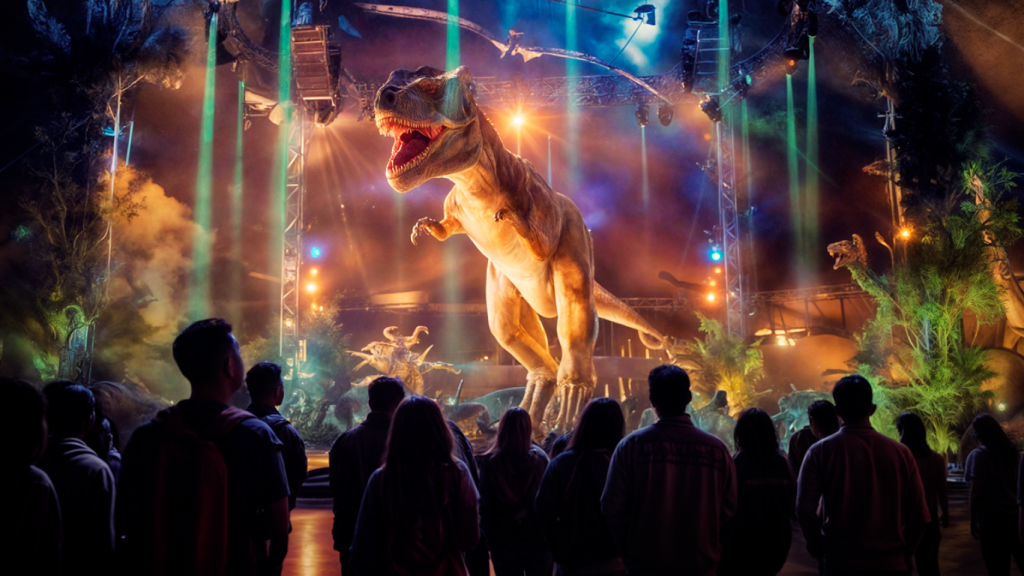 T-Rex en la exposición Saurios