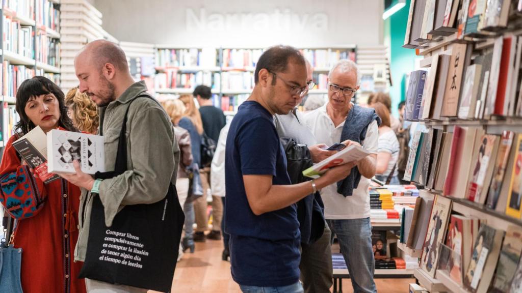 La librería La Central de Callao durante la Noche de los Libros de 2023.