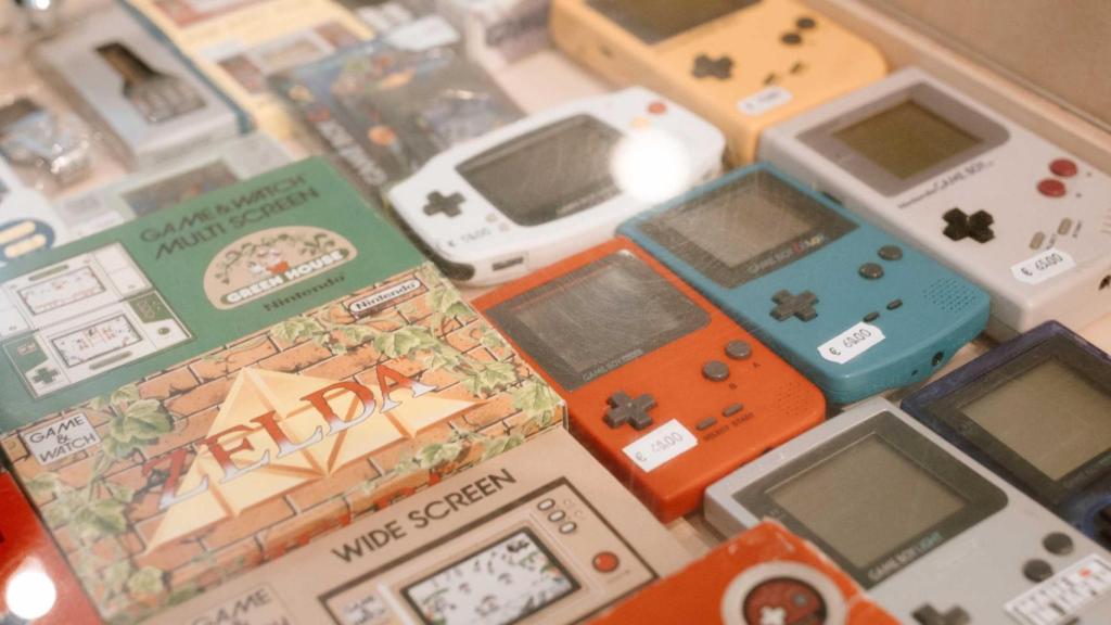 Imagen de archivo de unas consolas vintage