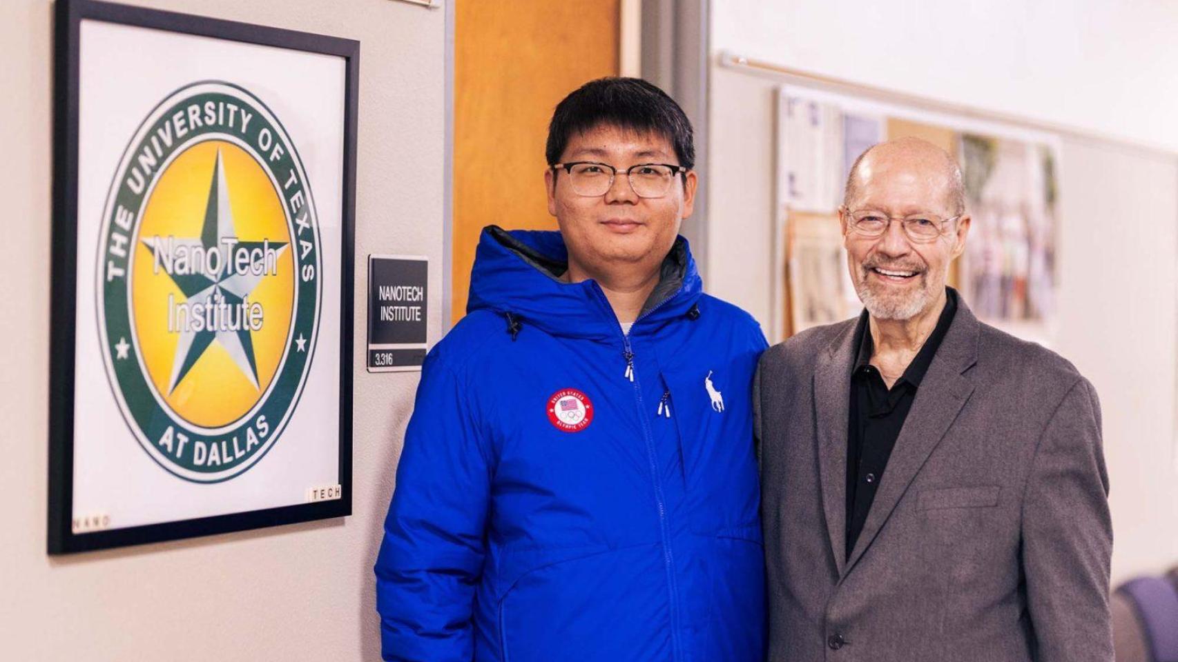 Dr. Mengmeng Zhang  y Dr. Ray Baughman