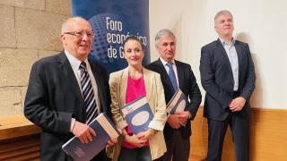 El Foro Económico de Galicia presenta el informe de coyuntura socioeconómica.