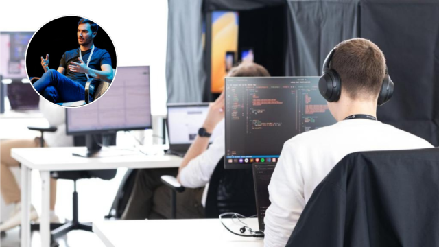 Fran Villalba, joven emprendedor.