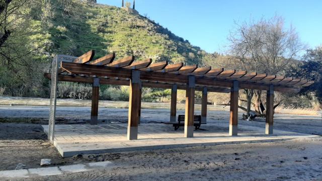 Estado de la senda ecológica tras la crecida del Tajo