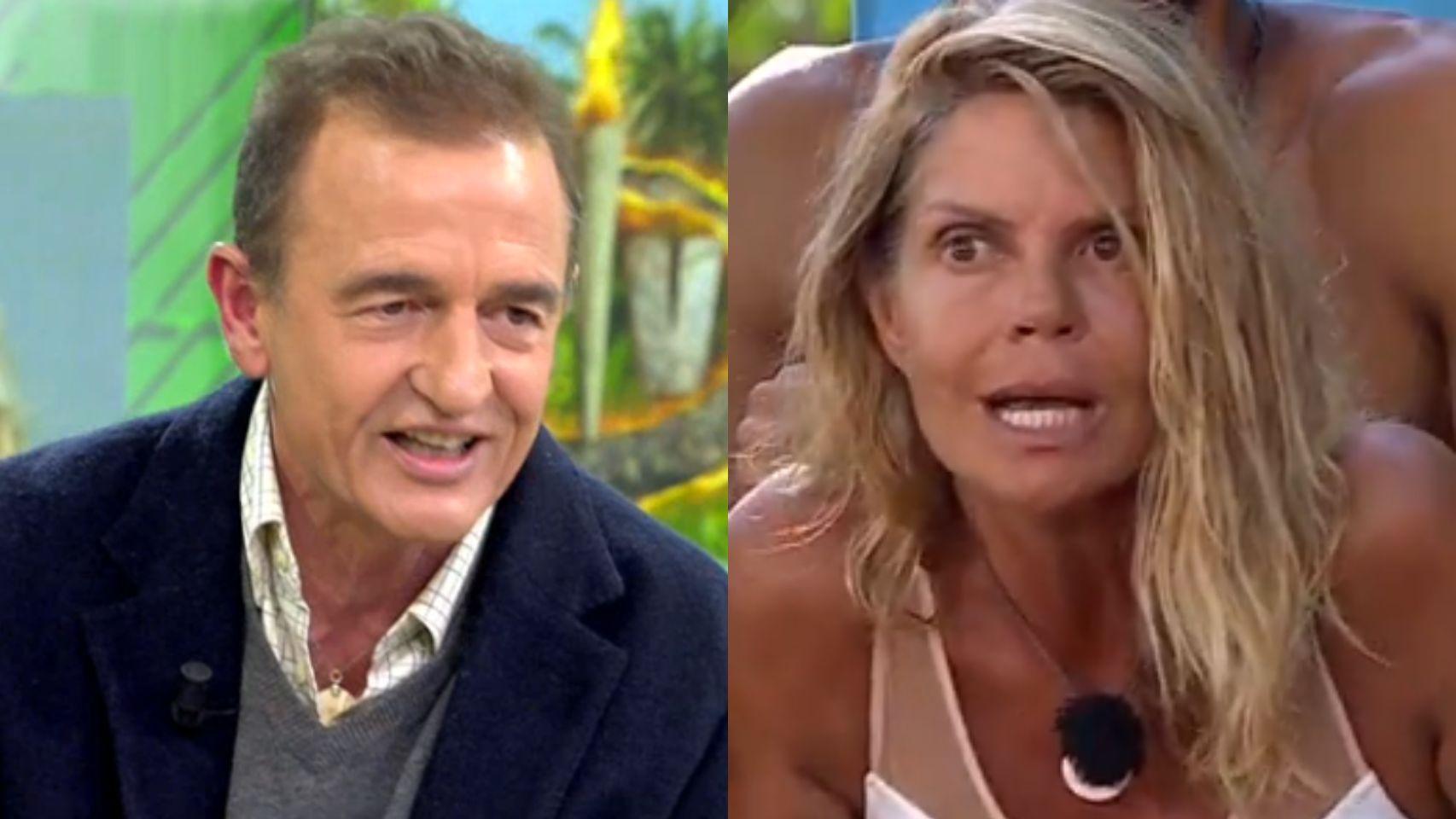 Alessandro Lequio y Makoke, en un fotomontaje