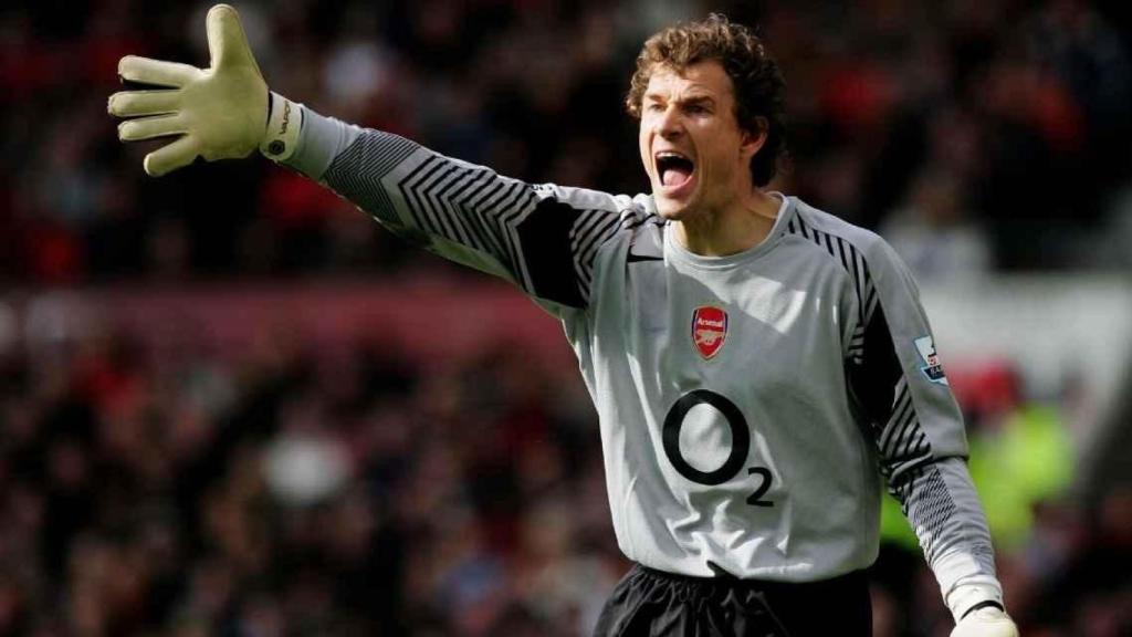 Jens Lehmann, durante un partido con el Arsenal