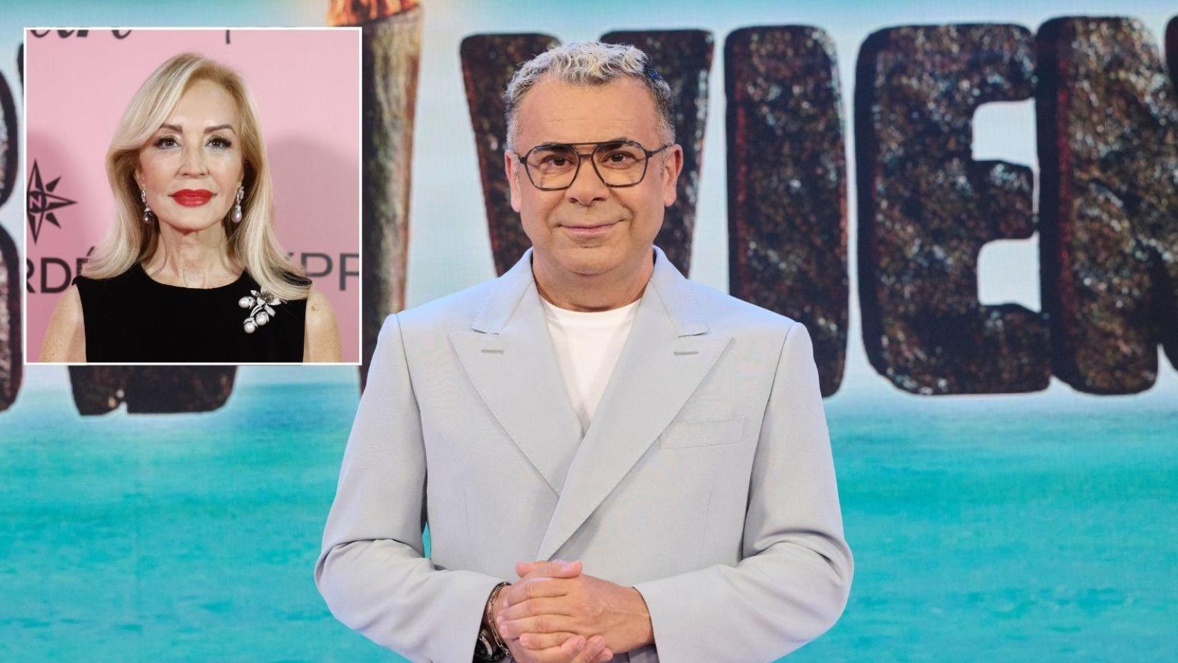 Carmen Lomana y Jorge Javier.