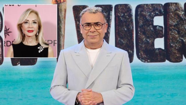 Carmen Lomana y Jorge Javier.