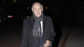 Pedro Piqueras acudiendo a un acto.