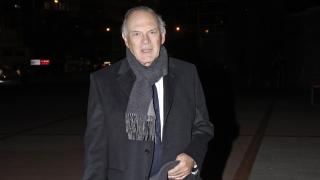 Pedro Piqueras acudiendo a un acto.