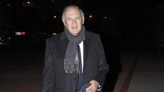 Pedro Piqueras acudiendo a un acto.