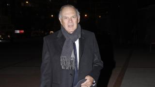 Pedro Piqueras acudiendo a un acto.