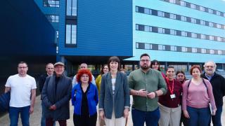 Ana Pontón, este miércoles en Vigo.