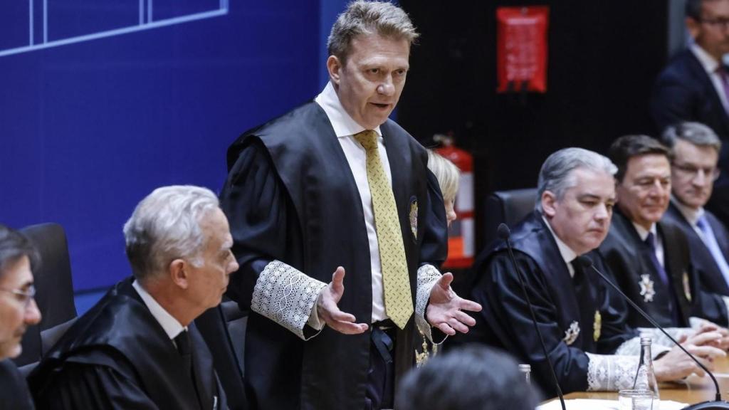 El nuevo presidente del Tribunal Superior de Justicia de la Comunitat Valenciana (TSJCV).  Rober Solsona/Europa Press