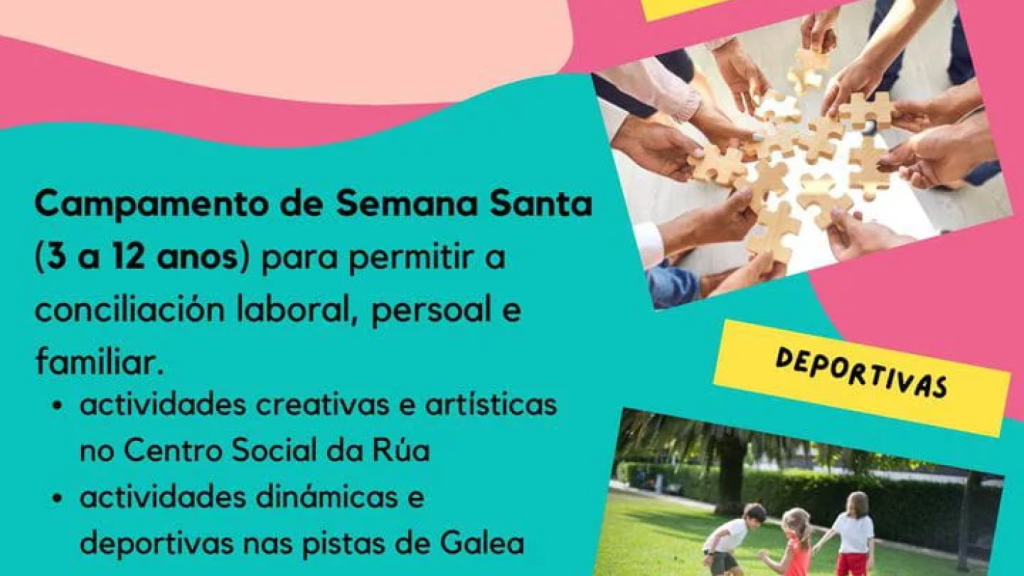 Cartel del programa de Miño para Semana Santa.