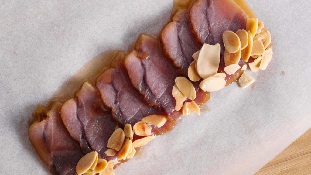 Mojama de atún rojo de Tabanco Amores.