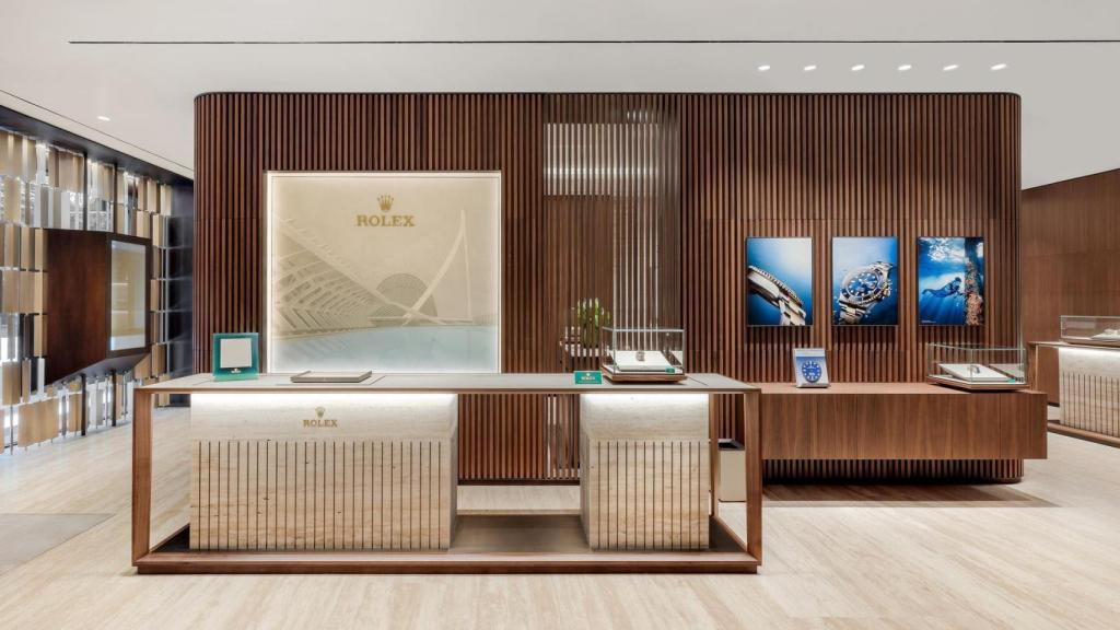 Espacio de Rolex en la 'boutique' de RABAT.