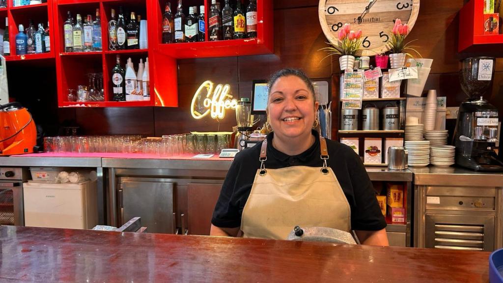 Rocío, camarera del Plantinar.