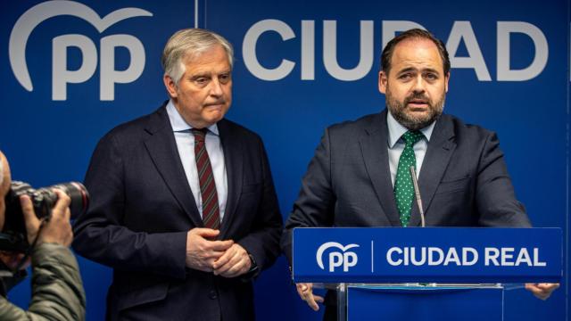 Paco Núñez y Francisco Cañizares en Ciudad Real. Foto: PP CLM.