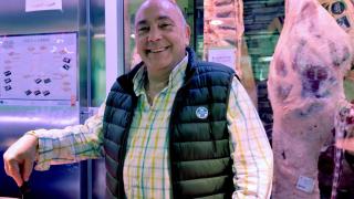 Felipe González, carnicero del Mercado de El Val
